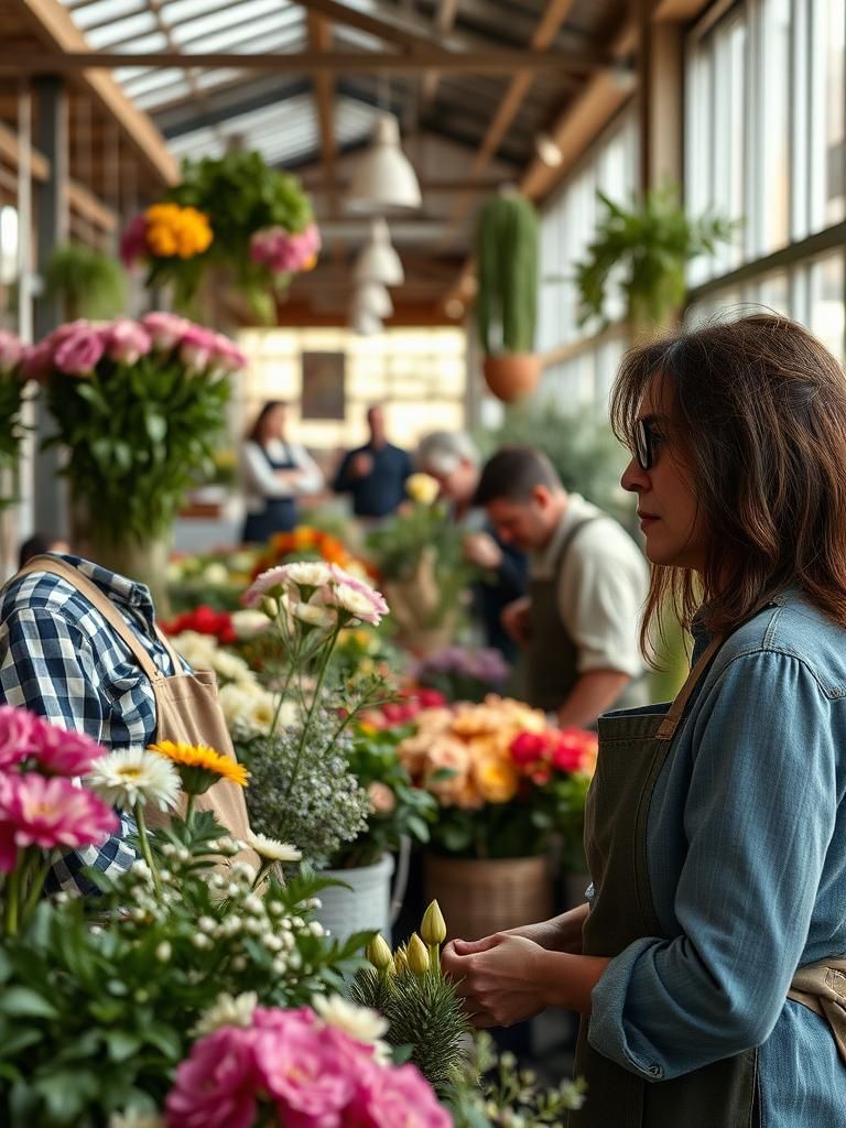 Floristería en Almadén