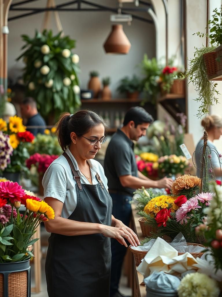Floristería en Antequera