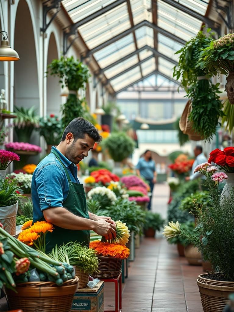 Floristería en Antigua