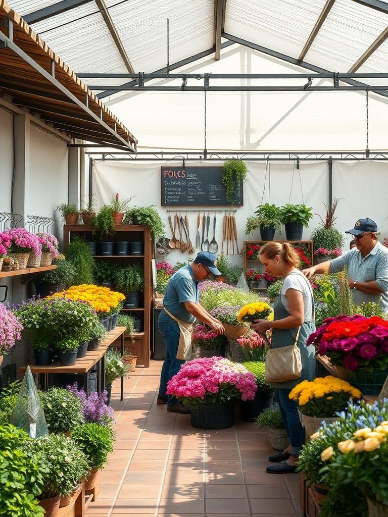 Floristería en Carreño