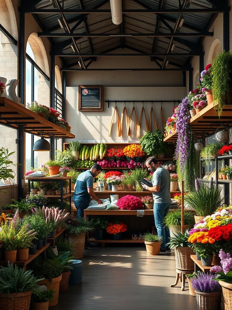Floristería en Ginzo de Limia