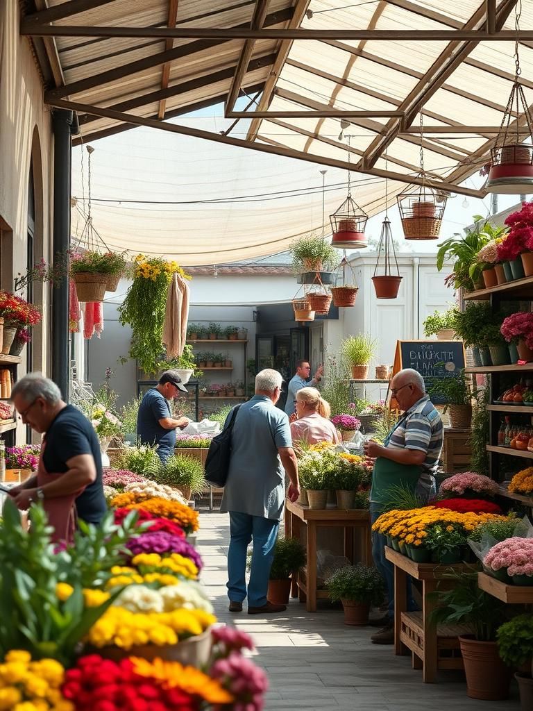 Floristería en L’Ampolla