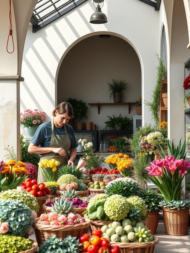 Floristería en La Algaba