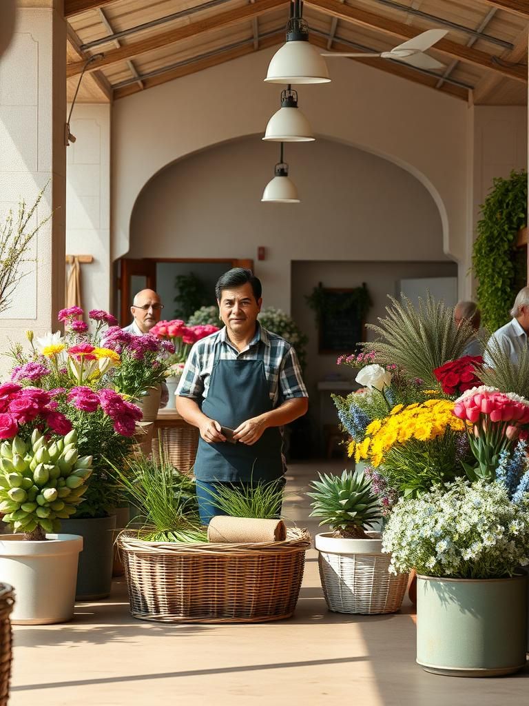 Floristería en La Mojonera