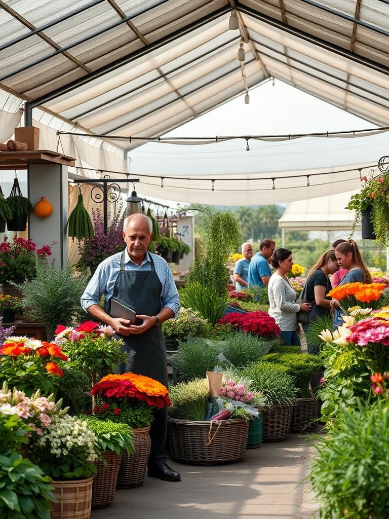 Floristería en La Puebla de Alfindén