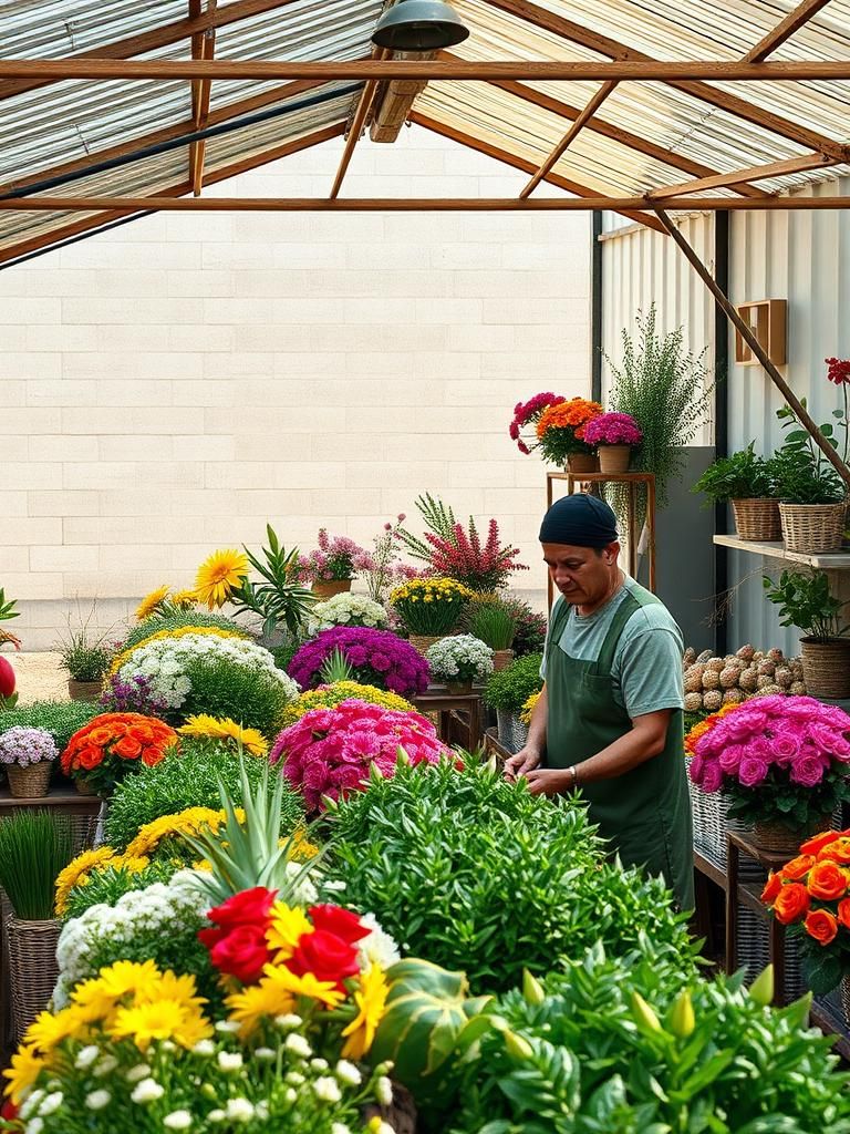Floristería en La Puebla de Montalbán