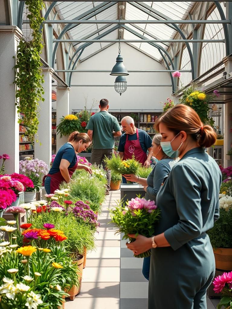 Floristería en La Rinconada