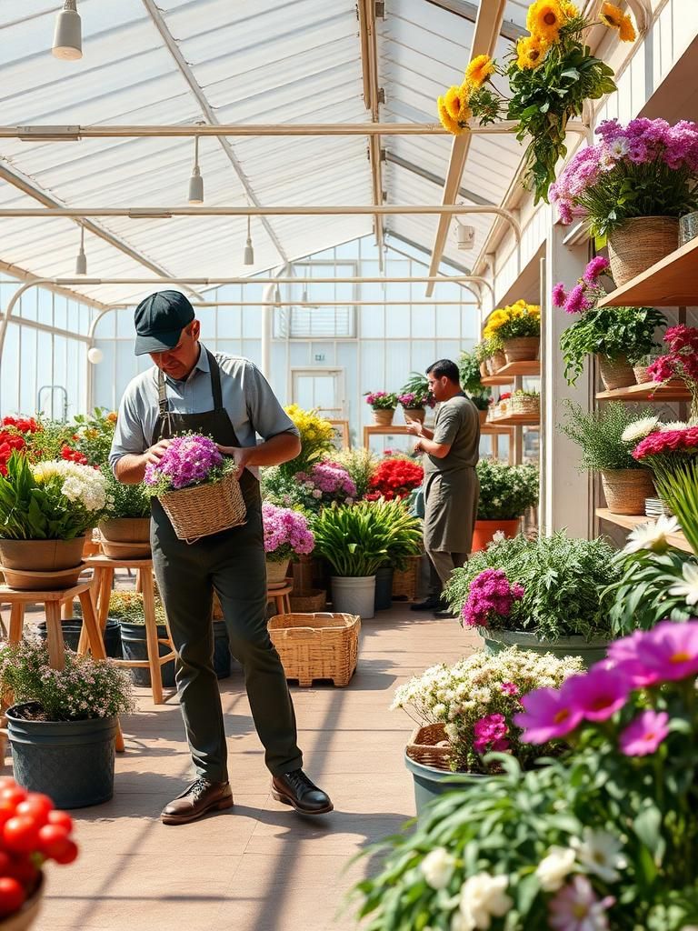 Floristería en La Roda