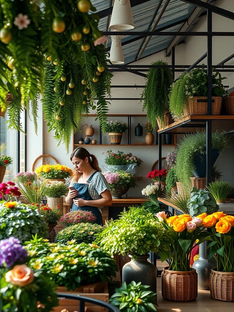 Floristería en Miajadas