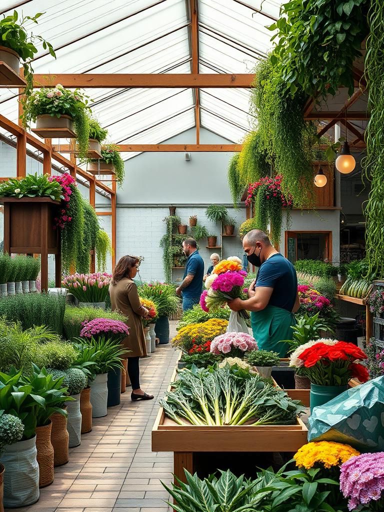 Floristería en Muros