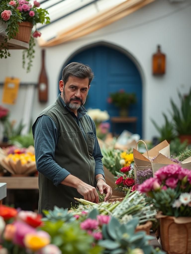 Floristería en Oliva de la Frontera