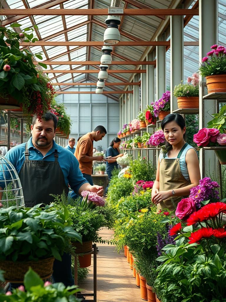 Floristería en Peligros