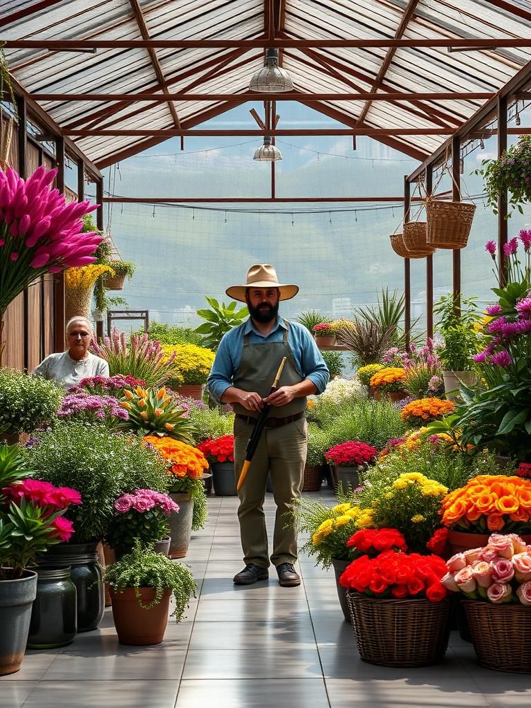 Floristería en Puebla del Caramiñal