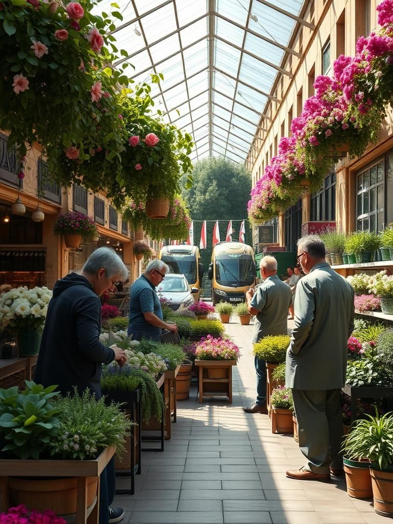 Floristería en Puentedeume