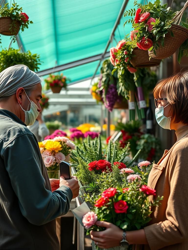 Floristería en Rianjo