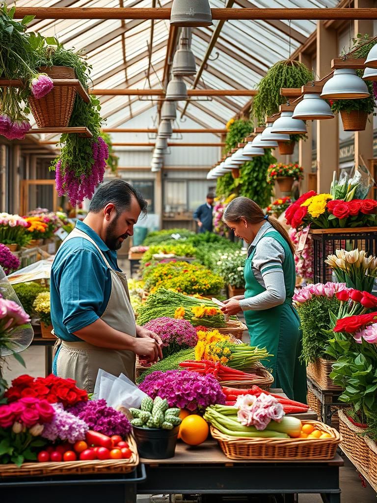 Floristería en San Adrián