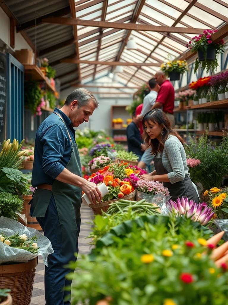 Floristería en San Roque