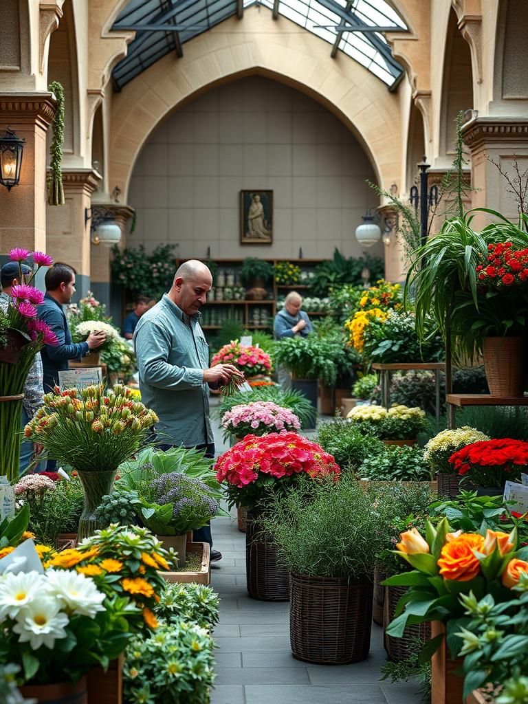 Floristería en Santa María de Cayón