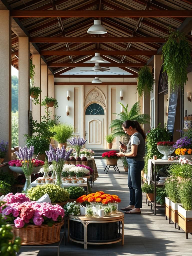 Floristería en Valverde de la Virgen