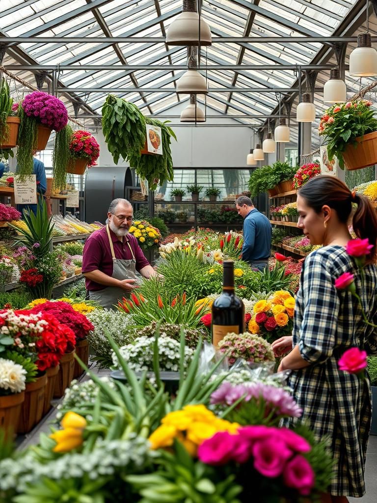 Floristería en Villacañas