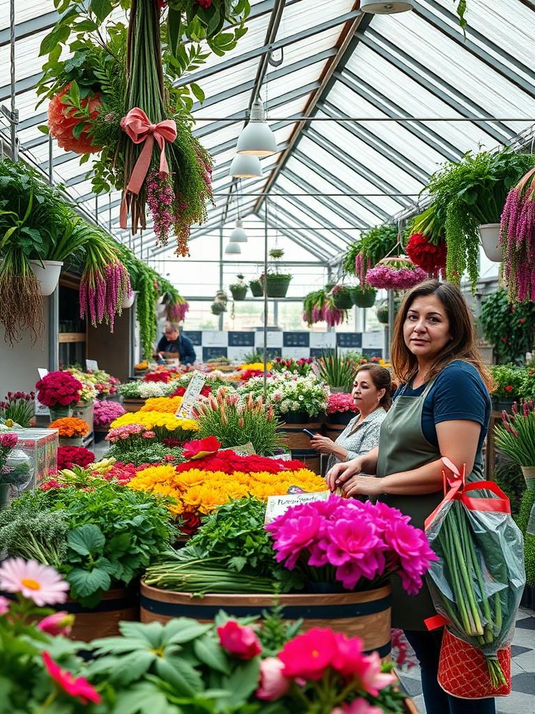 Floristería en Vivero